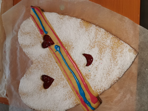 Spitzbuben backen auf dem Bauernhof