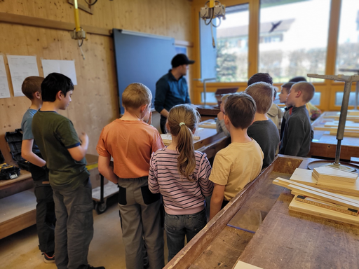 Komm, wir bauen mit Holz - BWZ Toggenburg